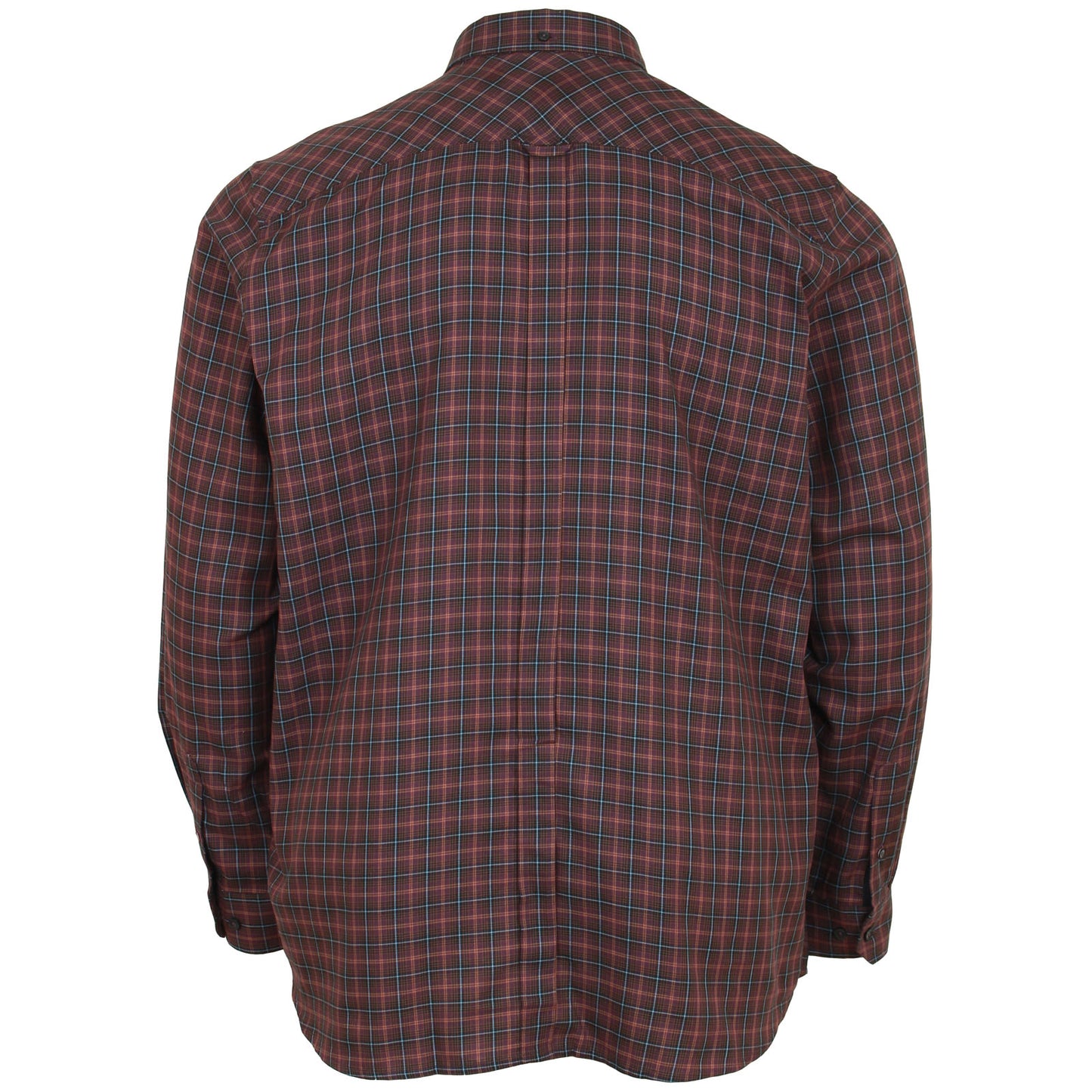 Ben Sherman Plus Size 74141 House Tartan L/S Shirt Plum