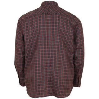 Ben Sherman Plus Size 74141 House Tartan L/S Shirt Plum