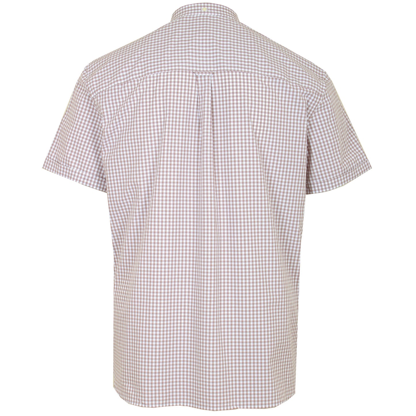 Lyle & Scott Plus Size Sw1201 Gingham S/S Shirt Hutton Pink/White