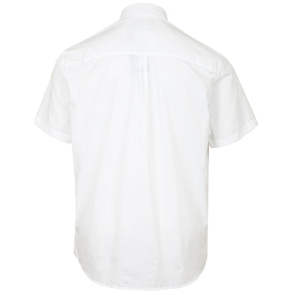 Lyle & Scott Plus Size Sw2006 Poplin Ss Shirt White