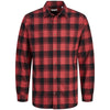 Plus Size Joshua Fall Buffalo Check L/S Shirt Brick Red