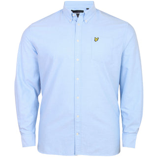 Lyle & Scott Plus Size LW2112 Plain Oxford L/S Shirt Riviera