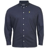 Lyle & Scott Plus Size Oxford Long Sleeve Shirt Dark Navy