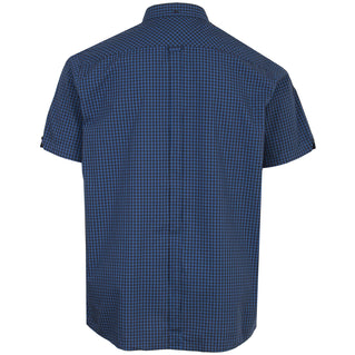 Ben Sherman Plus Size Signature Gingham S/S Shirt Royal Blue