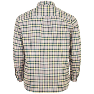 Lyle & Scott Plus Size Check Flannel Long Sleeve Shirt Argyle Teal