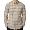 Plus Size 0077839 Multicolour Check L/S Shirt Fog