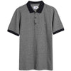 Plus Size Stafford Jacquard Polo True Navy