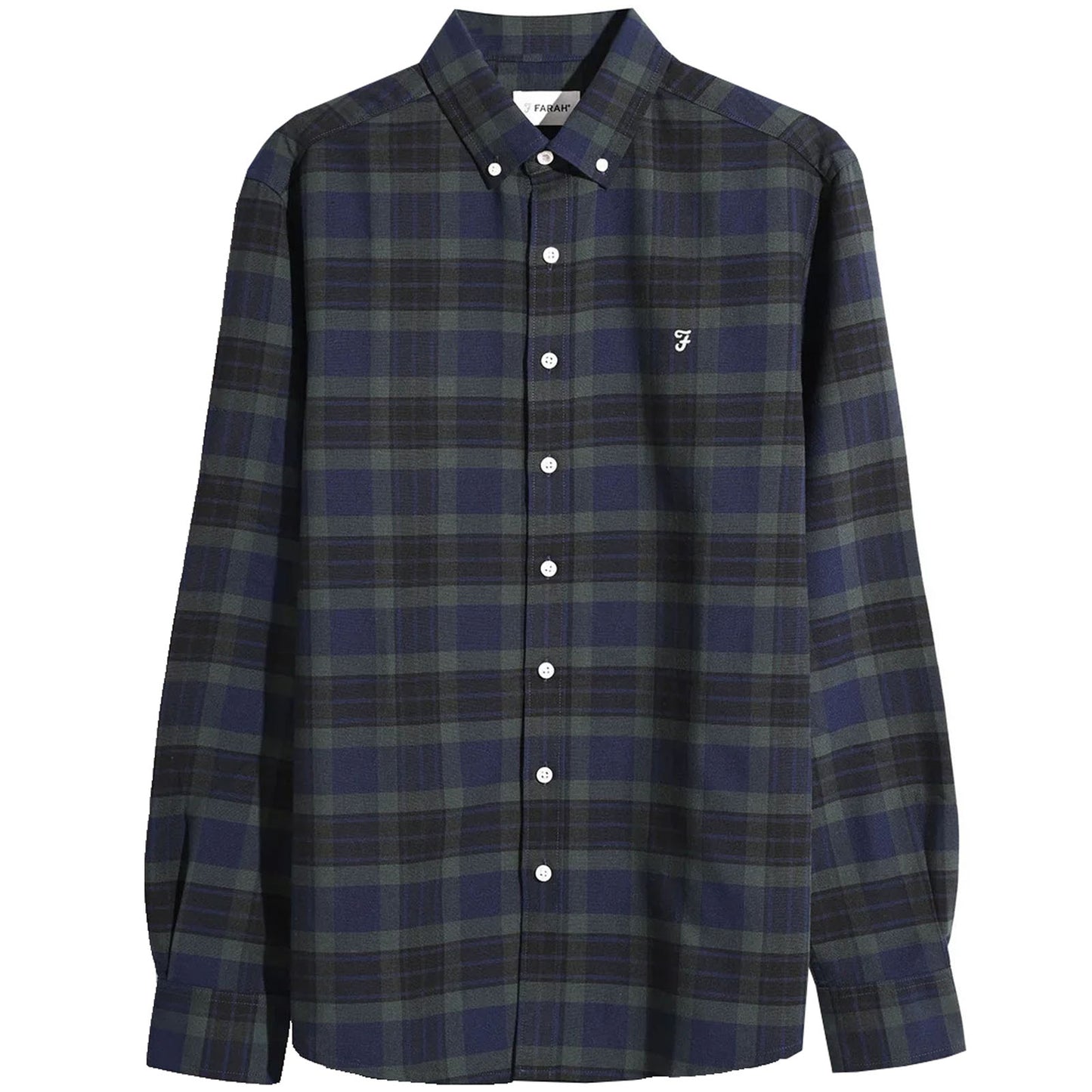 Plus Size Foster Check L/S Shirt Pine