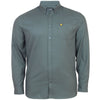 Lyle & Scott Plus Size Lw1920 Plain Flannel Shirt Deep Green