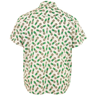 Jack & Jones Plus Size James Palma Pineapple S/S Shirt Island Green