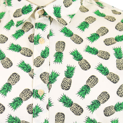 Jack & Jones Plus Size James Palma Pineapple S/S Shirt Island Green