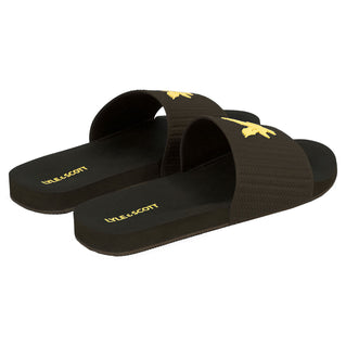 Lyle & Scott Fw1407 Easy Sliders Gunmetal