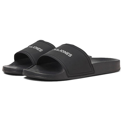 Plus Size Perry Pool Sliders Anthracite