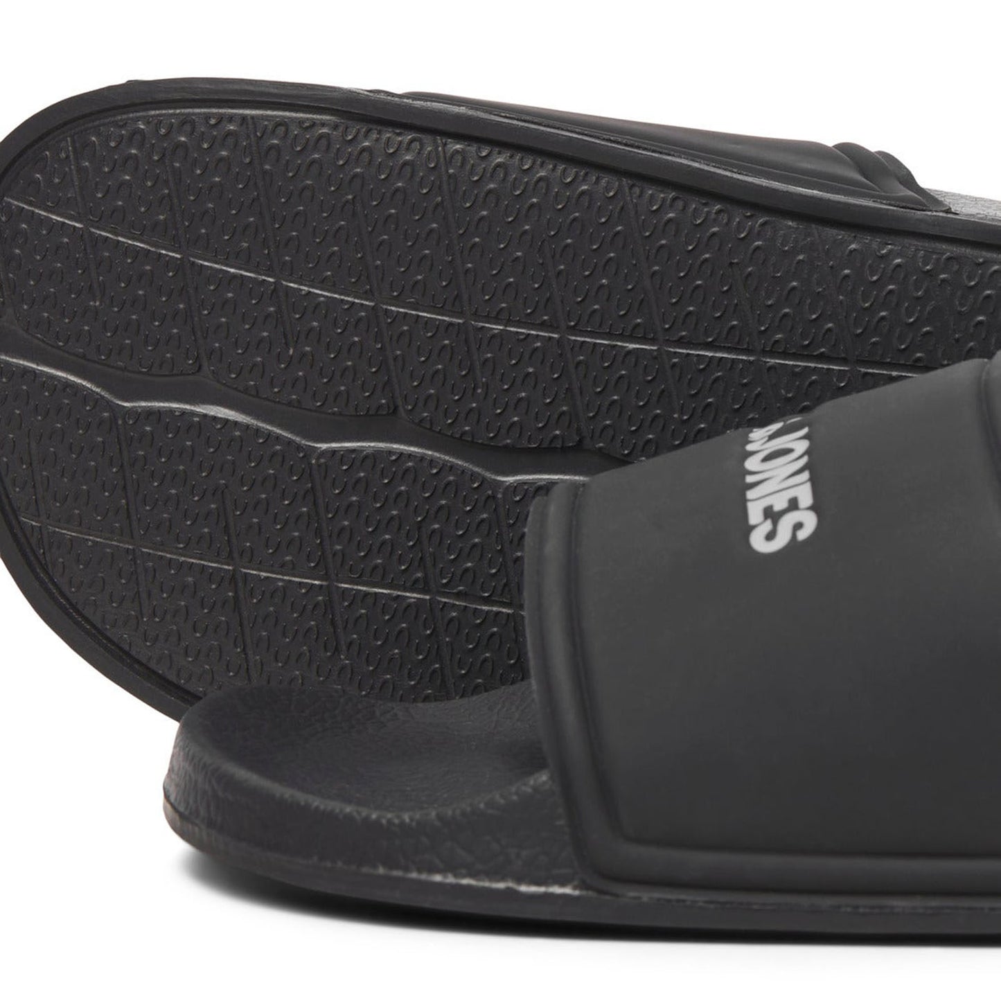 Plus Size Perry Pool Sliders Anthracite