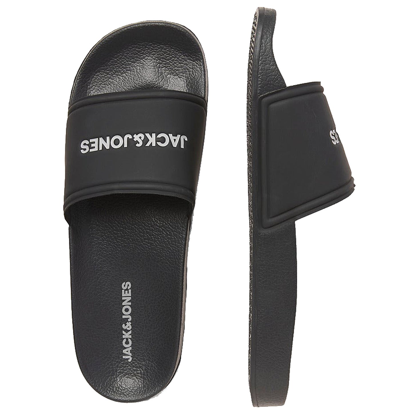 Plus Size Perry Pool Sliders Anthracite