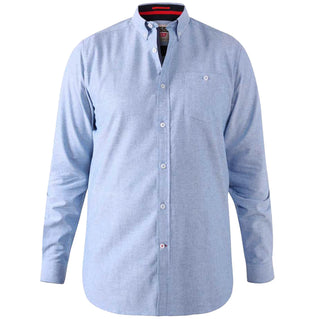 D555 Tall Fit Colchester Oxford L/S Shirt Sky Blue