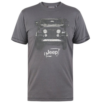 Tall Somerton 'Jeep' T-Shirt Khaki (Tall Fit)