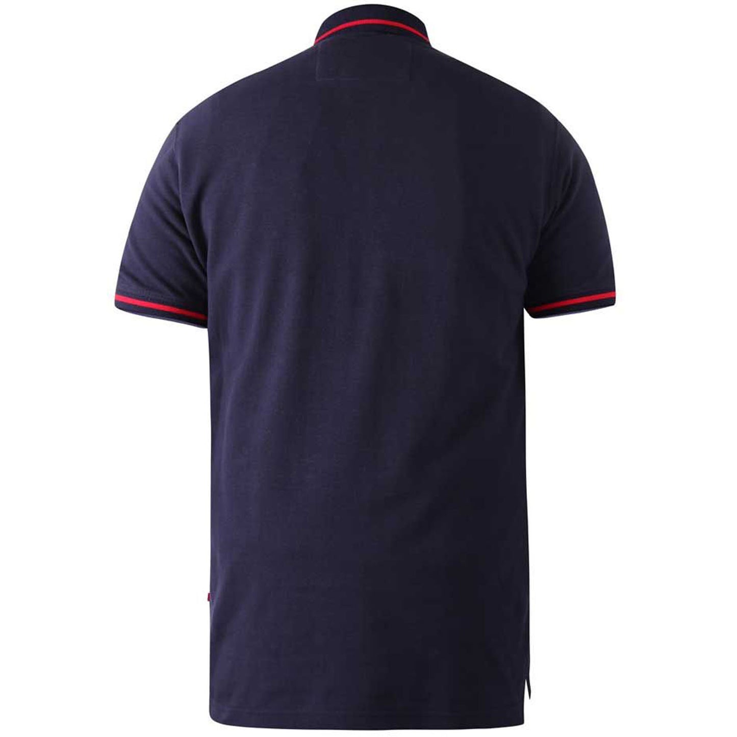 D555 Tall Fit Sloane Tipped Polo Navy (Tall Fit)