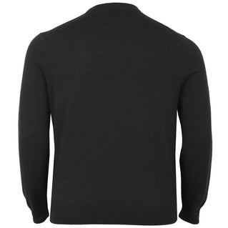 Lyle & Scott Plus Size Cotton Merino Crew Jumper Black