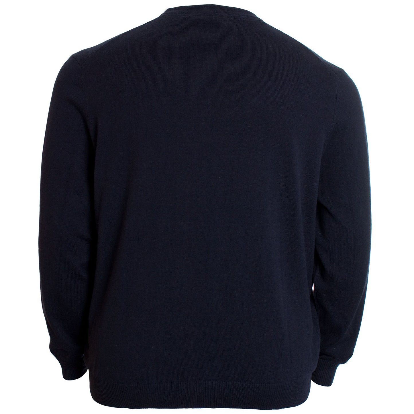 Plus Size Kn400 Cotton Merino Crew Jumper Dark Navy