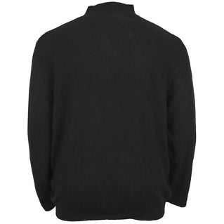 Jack & Jones Plus Size Kyle Roll Neck Knitwear Black