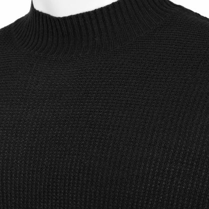 Plus Size Kyle Roll Neck Knitwear Black