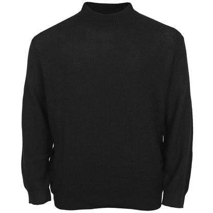 Jack & Jones Plus Size Kyle Roll Neck Knitwear Black