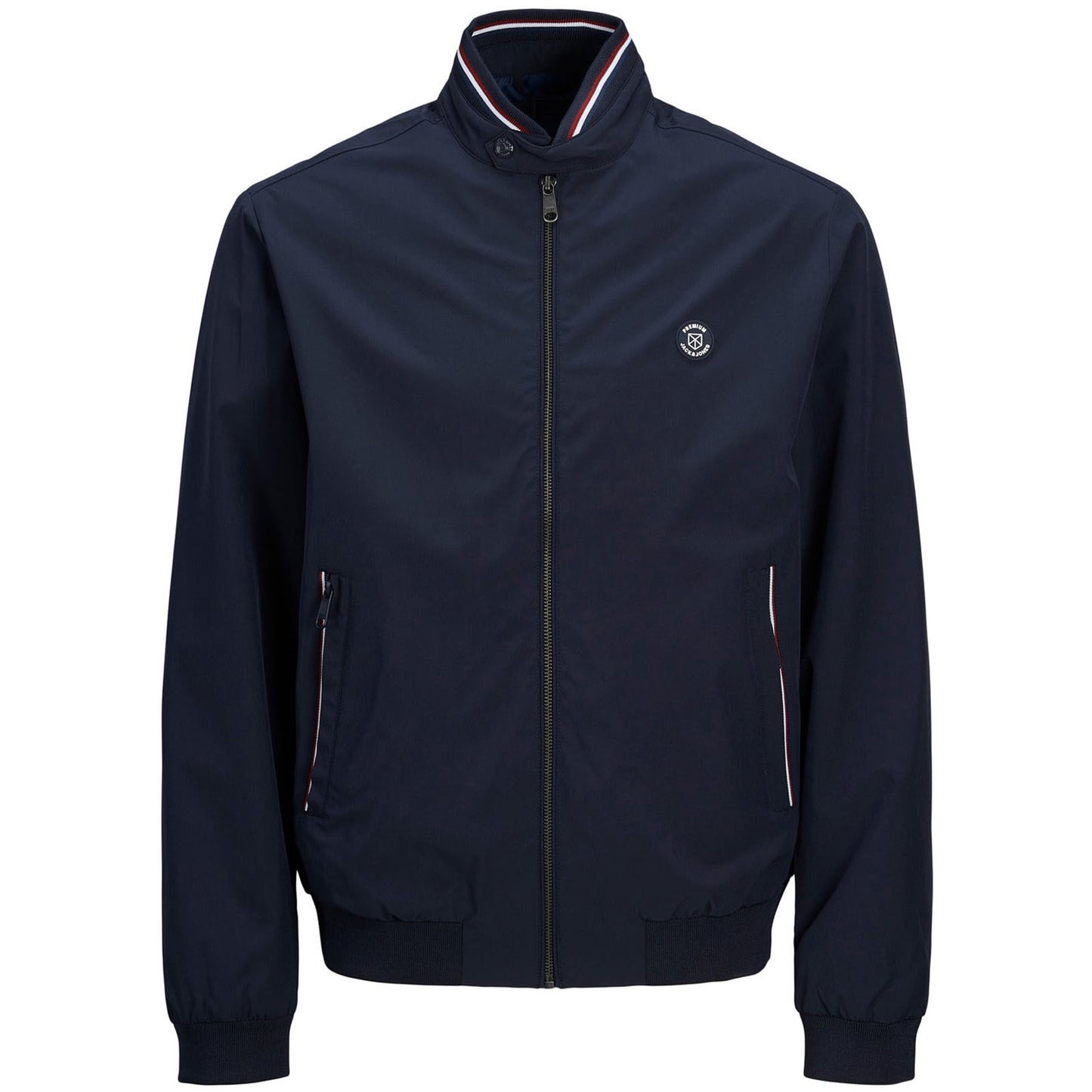 Jack & Jones Plus Size Blu Brook Bomber Jacket Seaborne