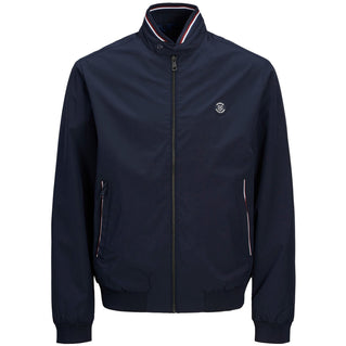 Jack & Jones Plus Size Blu Brook Bomber Jacket Seaborne