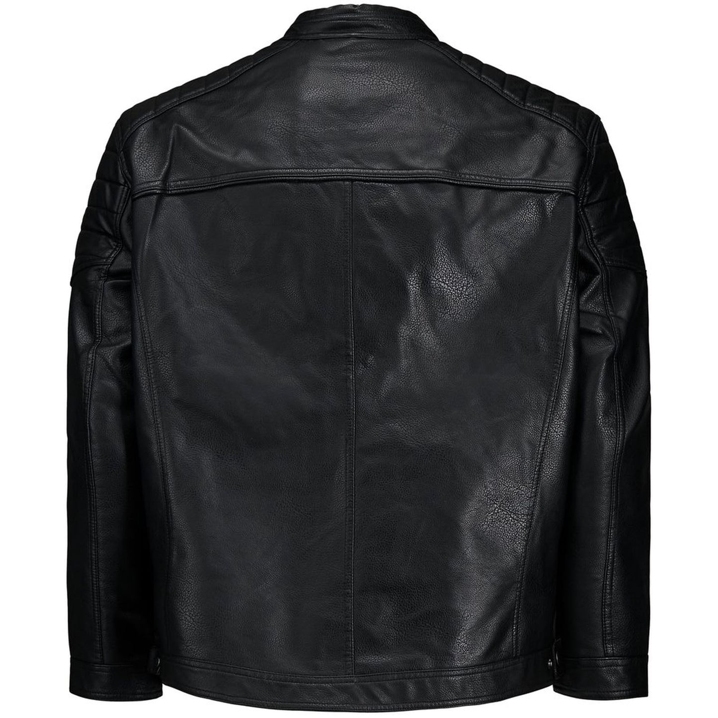 Plus Size  Rocky Biker Jacket Black