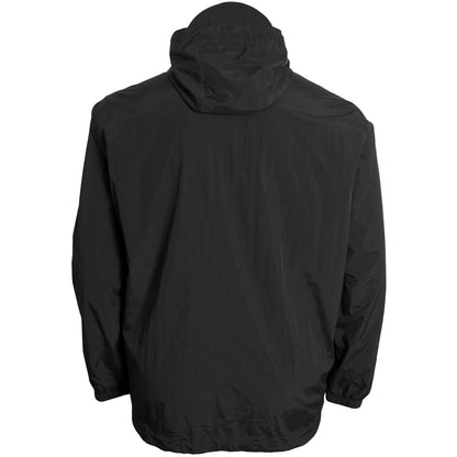 Plus Size Jk464 Zip Through Hooded Jacket Jet Black