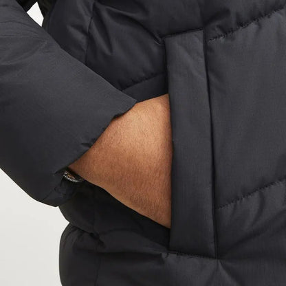 Jack & Jones Plus Size World Puffer Jacket Black