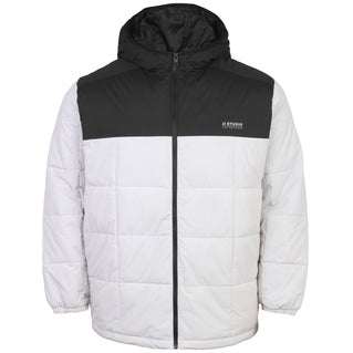 Jack & Jones Plus Size Ben Square Hooded Jacket Moonbeam