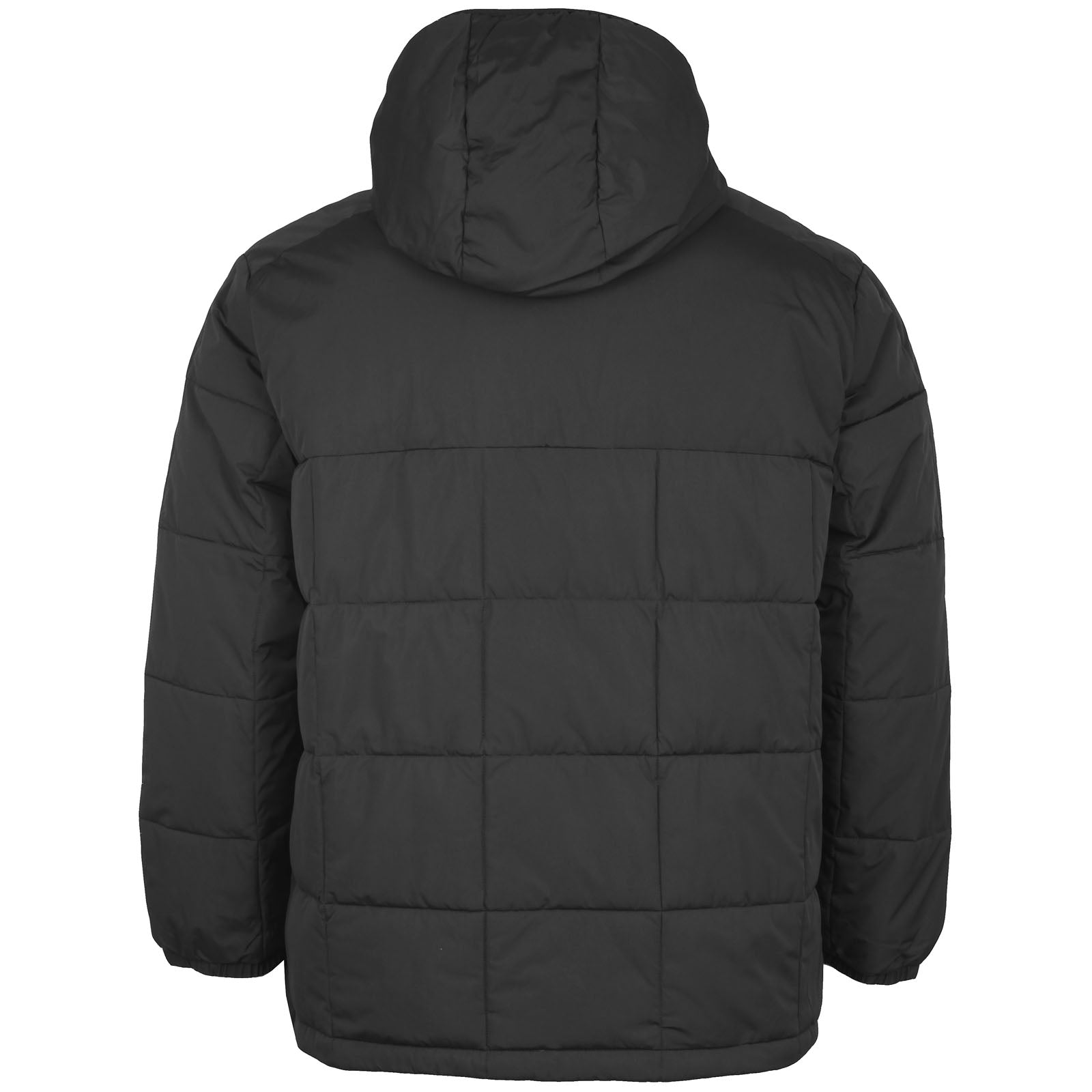 Jack Jones Plus Size Ben Square Hooded Jacket Black