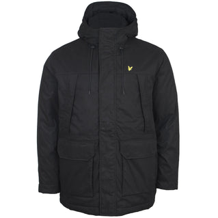 Lyle & Scott Plus Size Jk1904 Microfleece Parka 2.0 Jet Black