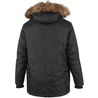 D555 Plus Size Lovett Parka Style Jacket Black