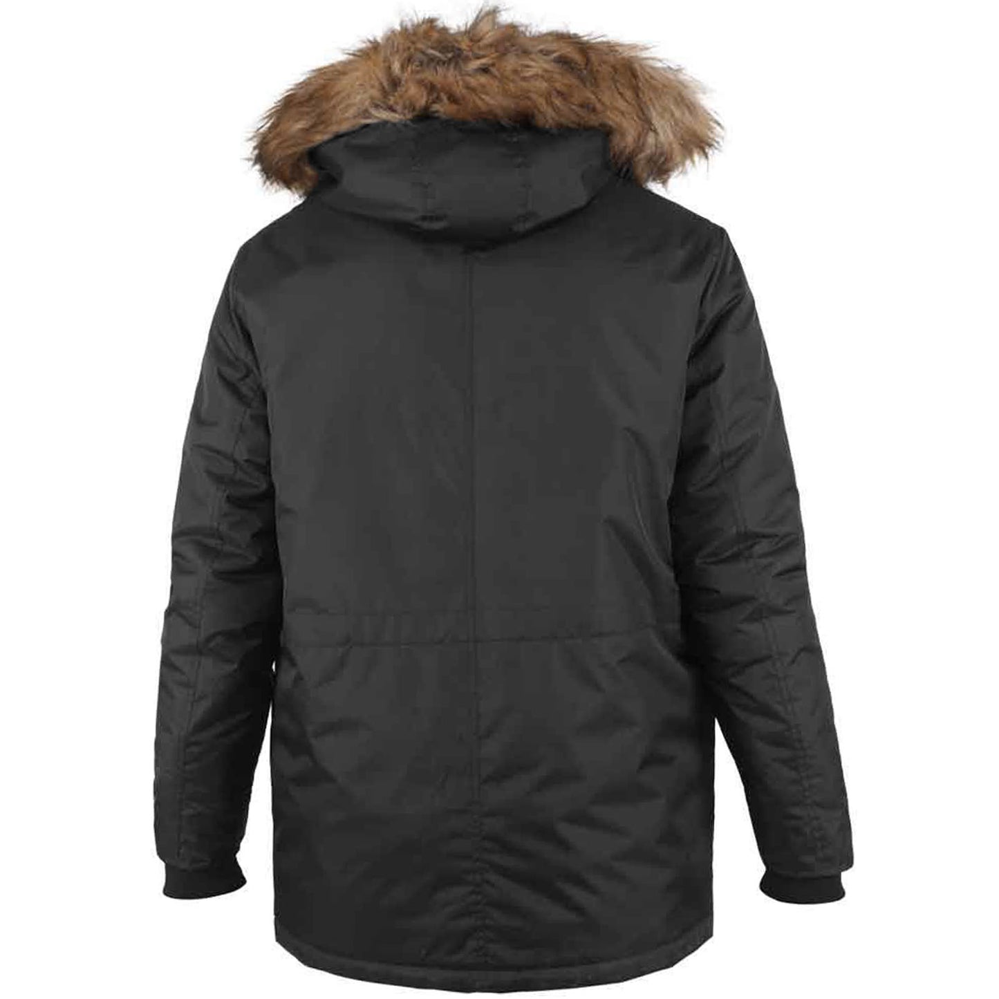 Plus Size Lovett Parka Style Jacket Black