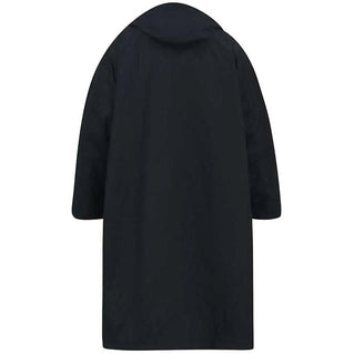 D555 Plus Size Webber Sherpa Lined Changing Robe Black