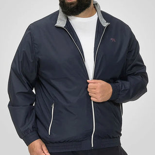 D555 Plus Size Lightweight Jacket Navy