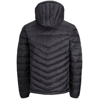 Jack & Jones Plus Size  Hero Hooded Puffer Jacket Black