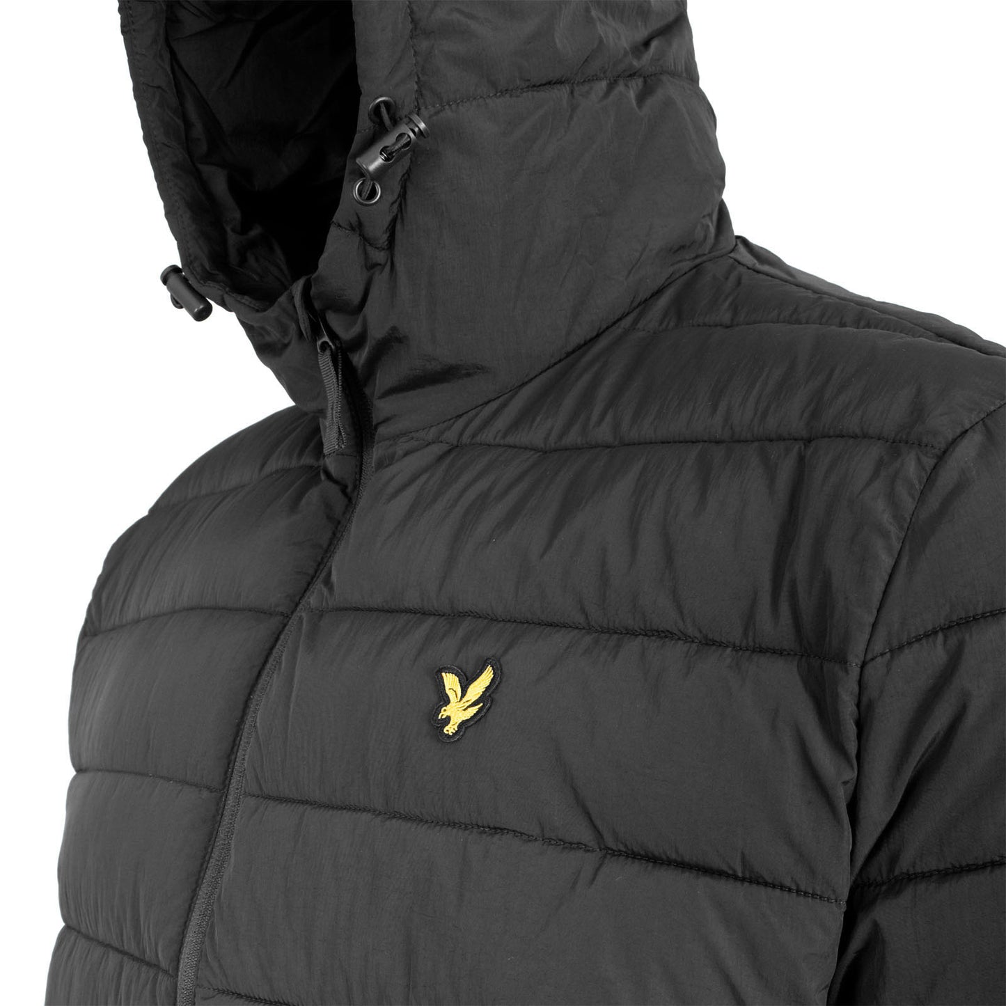 Lyle & Scott Plus Size  Lightweight Puffer Jacket Jet Black