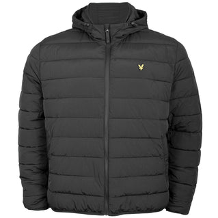 Lyle & Scott Plus Size  Lightweight Puffer Jacket Jet Black