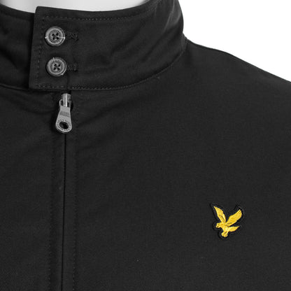 Lyle & Scott Plus Size Jk1990 Harrington Jacket Jet Black