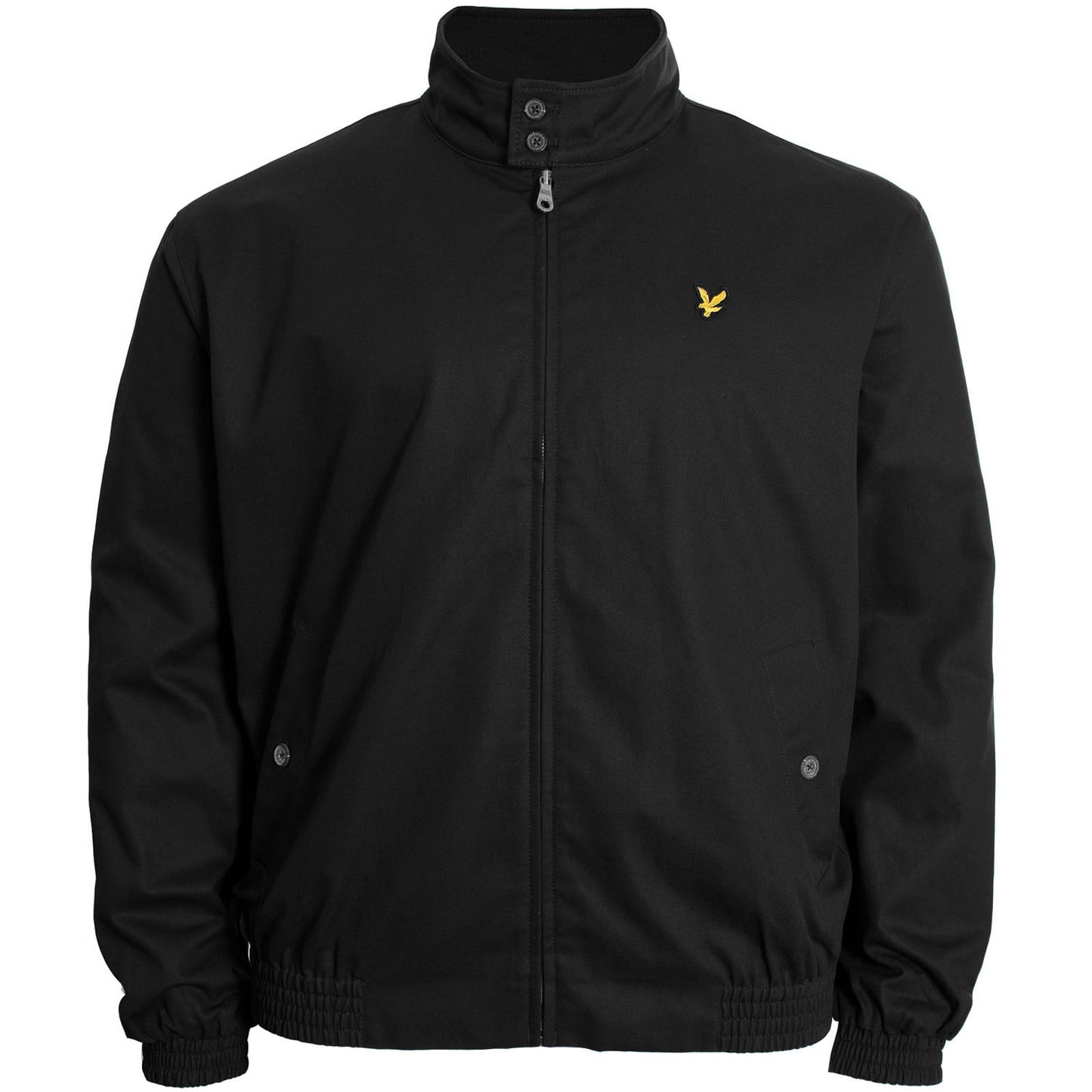 Lyle & Scott Plus Size Jk1990 Harrington Jacket Jet Black