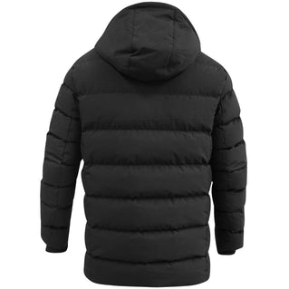 D555 Plus Size Grove Quilted Parka Jacket Black