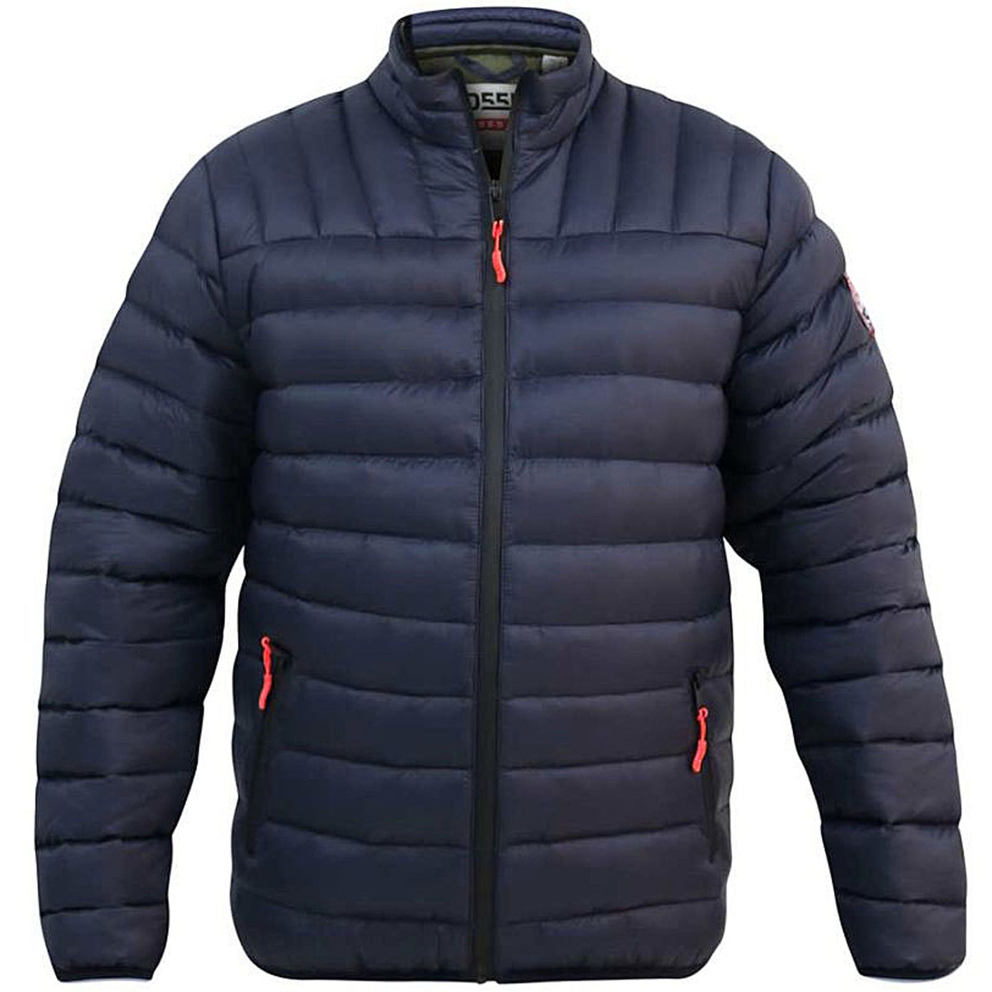 Plus Size Limehouse Puffer Jacket Navy