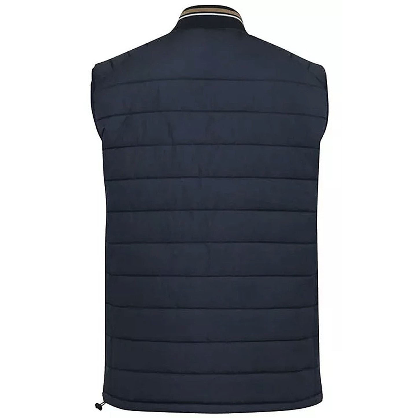 D555 Plus Size Ralph Puffer Gilet Navy