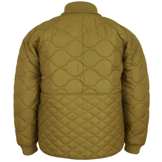 Lyle & Scott Plus Size Jk1916 Quilted Bomber Jacket Rankin Olive