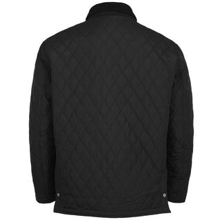 Lyle & Scott Plus Size Quilted Jacket Jet Black