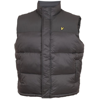 Lyle & Scott Plus Size Jk1349 Waddet Gilet Gunmetal